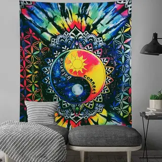 Express Hanging Cloth Alien Series Tapestry Bedside Decoration Bohemian Hanging Cloth