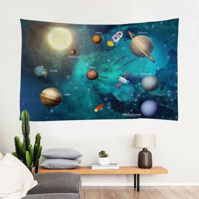 Sale 3D Digital Printing Tapestry, Customized Network Celebrity Live Hanging Cloth, Cross Border Tapestry Background Wall Cloth 3 - Shop at LoveMi