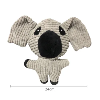 Dog Plush Vocal Toy Pet Forest Animal Cartoon Molar Bite Resistant G - Shop at LoveMi