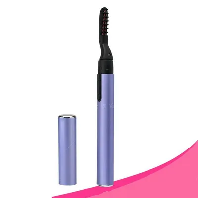 Mini Local Electric Eyelash Curler And Portable Daily Makeup Clip Electric Eyelash Curler Purple Blackhead - Shop at LoveMi