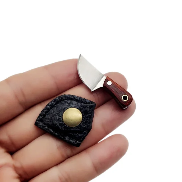 Non folding Knife Pendant Accessory Keychain Small Kitchen Knife - Shop at LoveMi