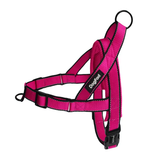 Pet Dog Chest Harness Large, Medium And Small Pet Vest Traction Belt Outdoor Sports Chest Strap Pet Supplies Pink - Shop at LoveMi