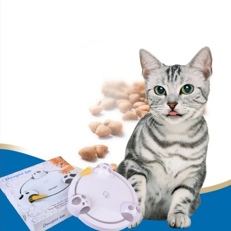 Interactive Mouse Pounce Durable And Fun Cat Toy - White - View 1