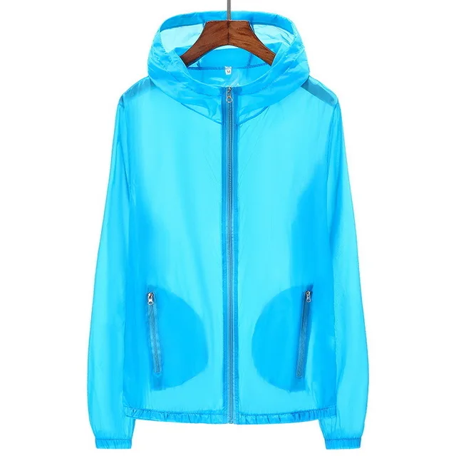 Summer Thin Breathable Windbreaker Plus Size Couple Skin Clothes Student Fishing Clothes 3 Color - Shop at LoveMi