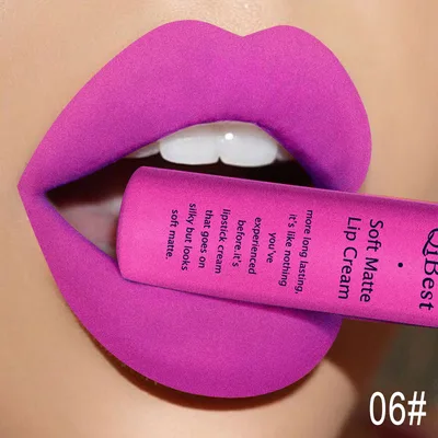 Matte Non Stick Cup Non Fading Lip Gloss Matte Liquid Lipstick A6 - Shop at LoveMi