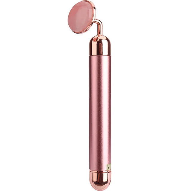 Jade Golden Rod Facial Beauty Rod Facial Massager High Frequency Electric Rod Rose Gold - Shop at LoveMi