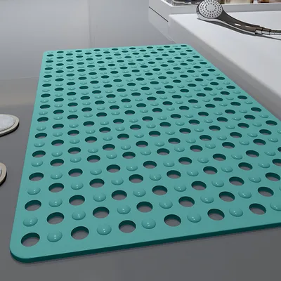 Hotel Bathroom Non Slip Mat Shower Room Bath Shower Toilet Toilet Floor Mat Household Waterproof And Anti Fall Mat Jade Green - Shop at LoveMi