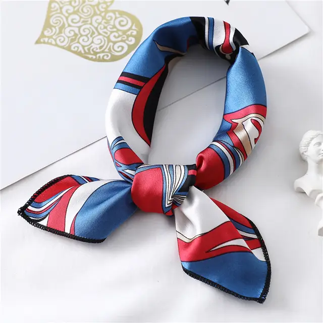 Japanese And Korean Wind Small Square Scarf 6Style - Shop at LoveMi