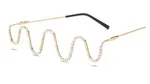 Gold Frame With Diamonds