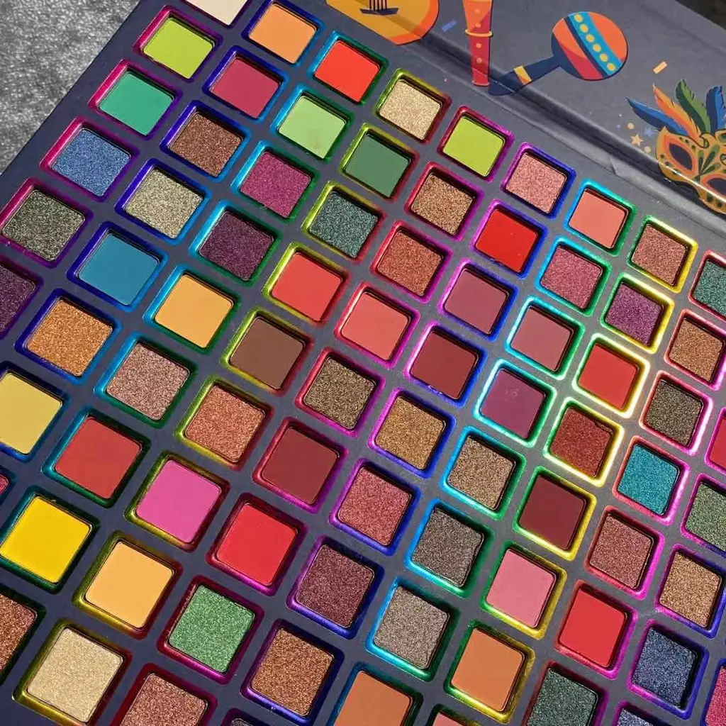 Makeup Eyeshadow Large Palette 99 Colours Student Beginners Matte Pearlescent Earth Colour Glitter - 99 Colours