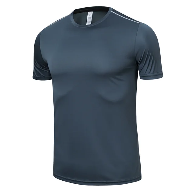 Quick Drying Short Sleeved Men'S Summer Running T Shirt Work Fitness Clothes Training T Shirt Advertising Cultural Shirt Sports Top 9 Color - Shop at LoveMi