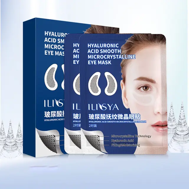 Ilisya Hyaluronic Acid Line Removing Micro Needle Net Red Eye Patch Lifts And Reduces Fine Lines And Wrinkles 5Box Specifications - Shop at LoveMi
