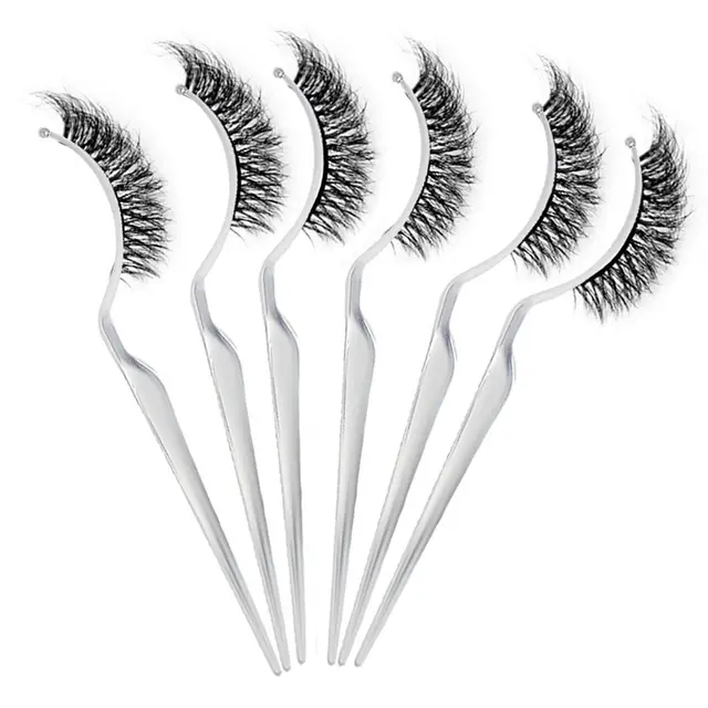 Grafting False Eyelashes Try On Device Beauty Eyelash Display Stand Try On Device False Eyelashes Make Up Plastic Stick Transparent - Shop at LoveMi