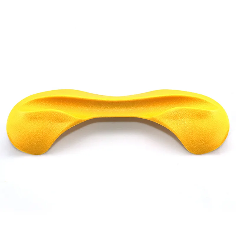 Squat Shoulder Pads Thickened Barbell Shoulder Pads Lengthened Neck Guard Bar Cover Weightlifting Bar Protective Cover Barbell Cushion - Yellow