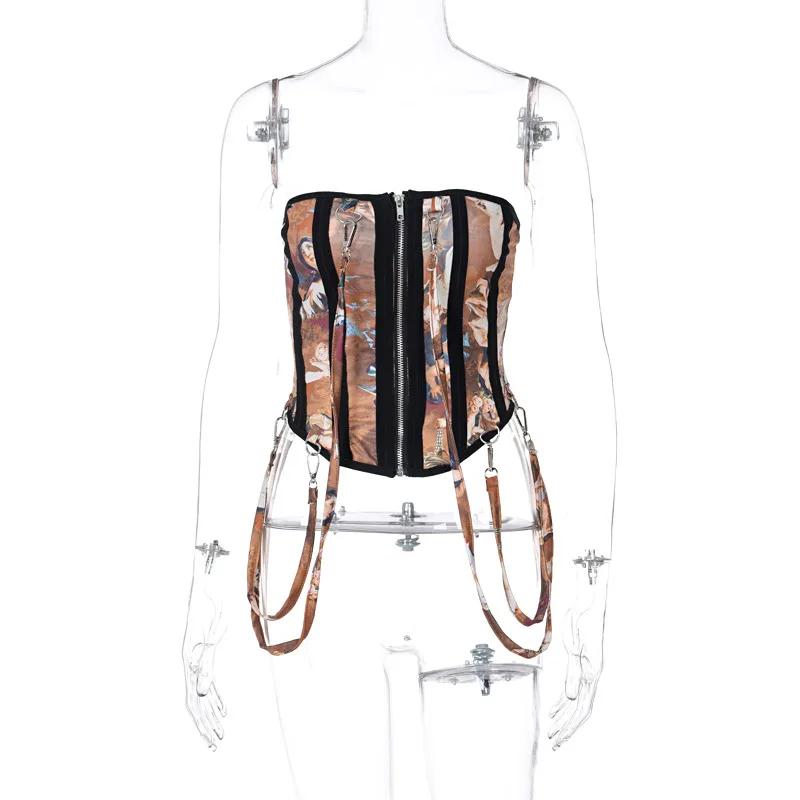 Camouflage all match Sculpting Girdle Wrap Breast Women Bronze S - Shop at LoveMi