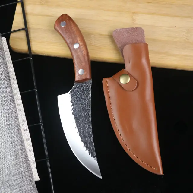 Forged Hammered Small Scimitar High Carbon Steel Household - Shop at LoveMi