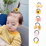 Huang Xiaoniu Baby''s Rubber Band Doesn''t Hurt Her Hair - 6Style