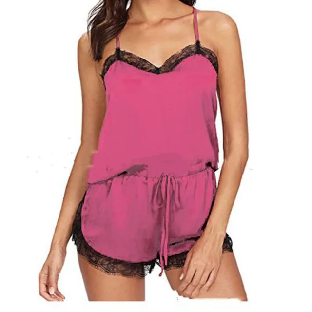 Sexy Lingerie Summer Home Pajamas Pink - Shop at LoveMi