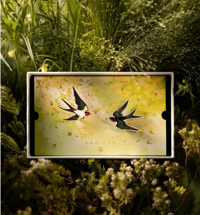 Swallow Couple Brooch Exquisite And High End - Shop at LoveMi