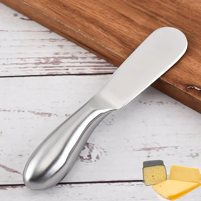 Multi functional Cheese Knife Household Kitchen Baking Tools Stainless Steel Butter Knife Photo Color - Shop at LoveMi