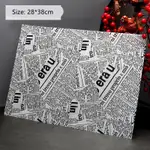 Large Rectangular White Newspa