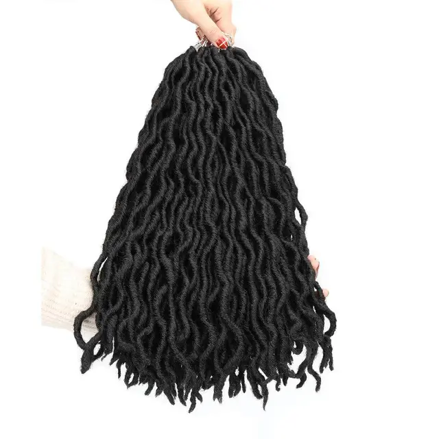 Ombre Curly Crochet Hair Synthetic Braiding Hair Extensions 1Style - Shop at LoveMi