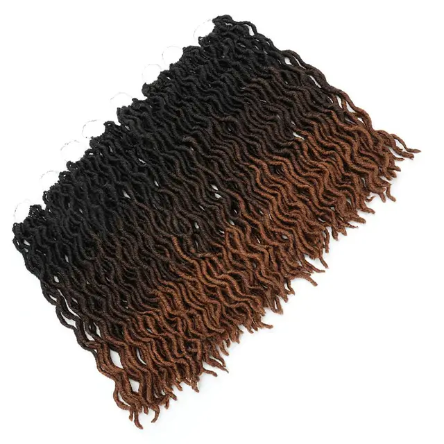 Ombre Curly Crochet Hair Synthetic Braiding Hair Extensions 5Style - Shop at LoveMi