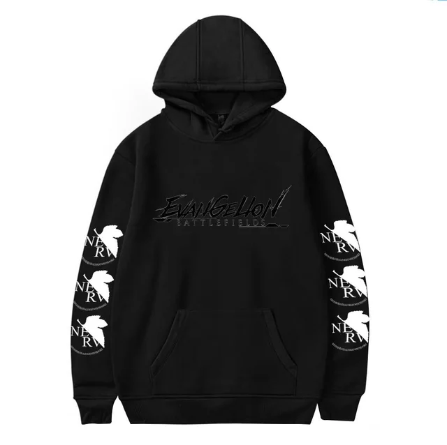 Hui Li Custom Style Singer Printed European And American Hooded Sweater Black B - Shop at LoveMi