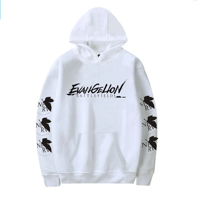 Hui Li Custom Style Singer Printed European And American Hooded Sweater White B - Shop at LoveMi