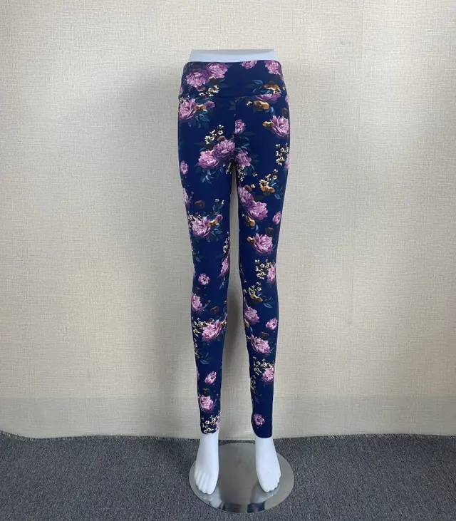 Spring And Autumn Big Stretch High Waist Leopard Print Outer Wear Leggings Sports Yoga Slim Fit Pants With Small Feet Fashionable Wide Waist K - Shop at LoveMi