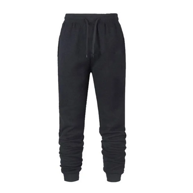 Fashion Spring And Autumn Plus Size Casual Sports Trousers Jogging Pants Black - Shop at LoveMi