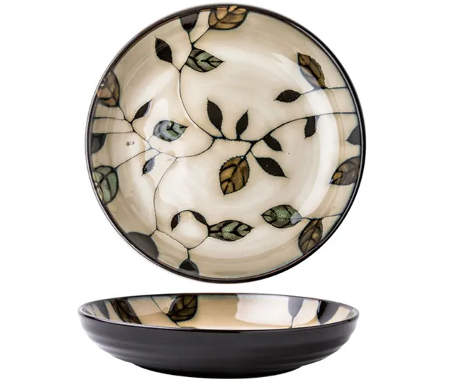 Ceramic Creative Dishes And Tableware 8.5 Inches Zhiqiu - Shop at LoveMi
