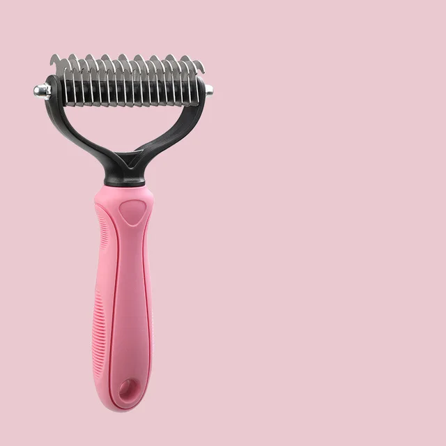 Pet Comb For Dogs Large Pink - Shop at LoveMi