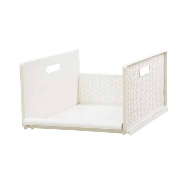 Drawer Type Space saving Wardrobe Dormitory Rack White - Shop at LoveMi