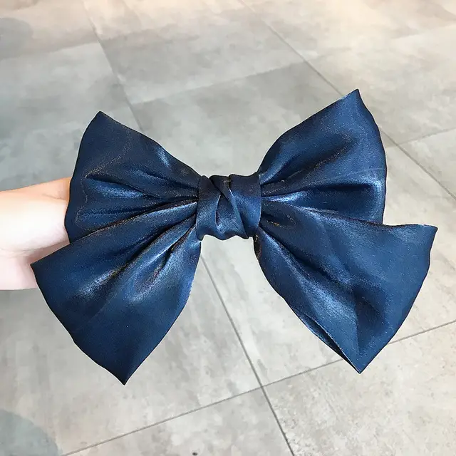 French Pearl Satin Bow Hairpin I - Shop at LoveMi