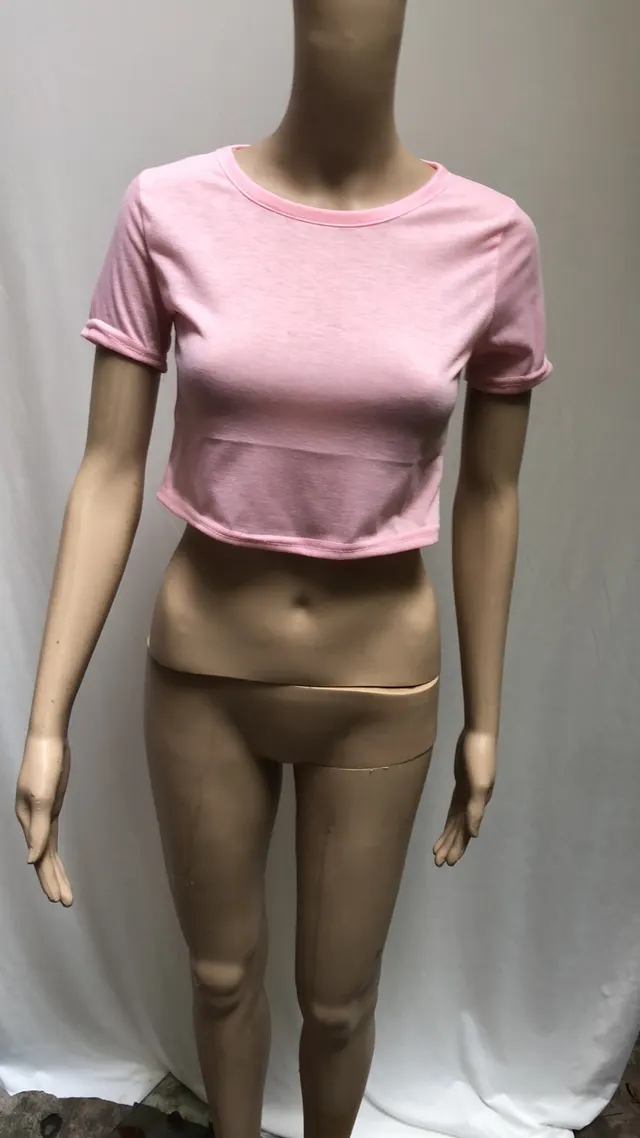 Summer European And American Foreign Trade Women'S Short Sleeved T Shirt Pink - Shop at LoveMi