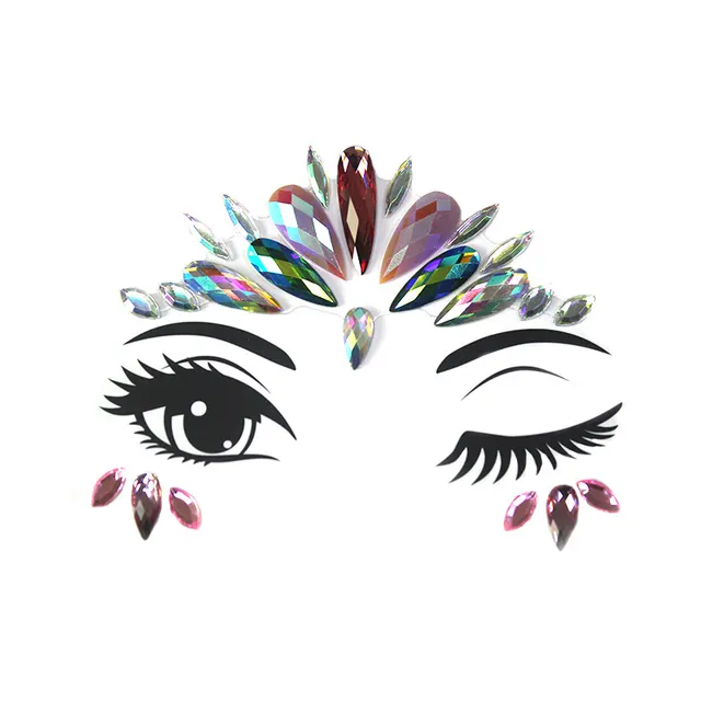 Eyebrow Stick Diamond Stick Force Drill Stick Masquerade Face Decoration Diamond A00A - Shop at LoveMi