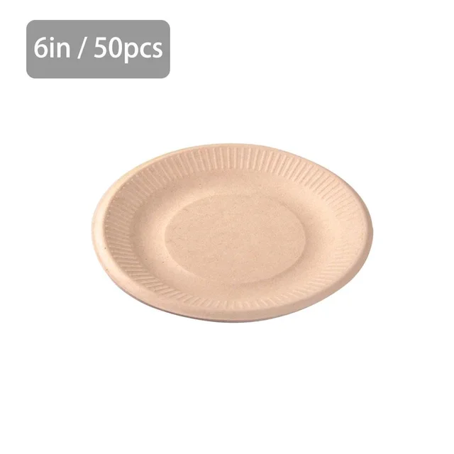 Of 6 7 9 Inch Biodegradable Compost Natural Paper Tray 6 Inches - Shop at LoveMi