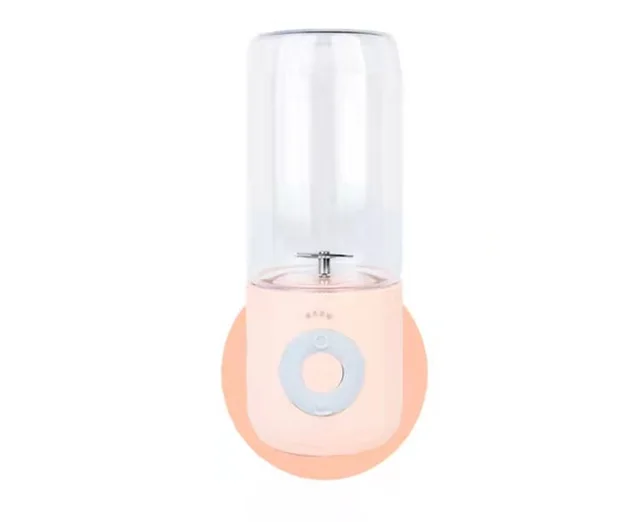 New Mini Juicer Usb Rechargeable Juice Cup Portable Electric Juicer Pink - Shop at LoveMi