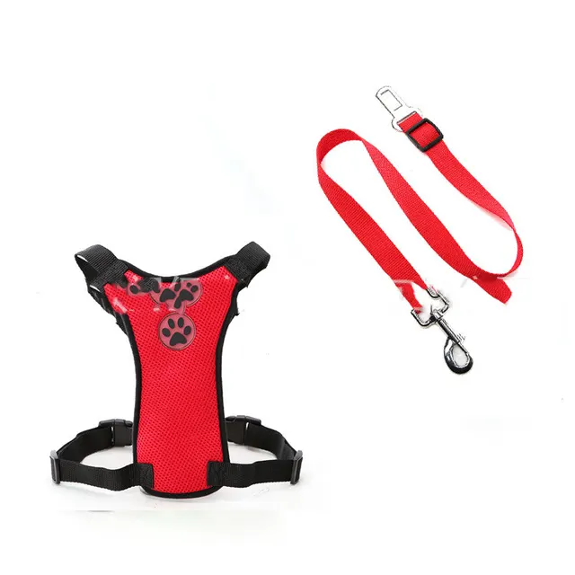 Mesh Chest Back With PP Seat Belts Can Be Customized Red - Shop at LoveMi
