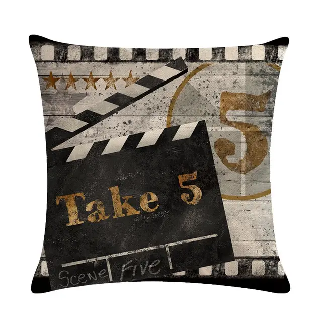 Retro Style Series Linen Sofa Pillow Car Cushion Cover Bay Window Cushion - Shop at LoveMi