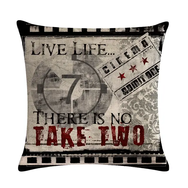 Retro Style Series Linen Sofa Pillow Car Cushion Cover Bay Window Cushion K - Shop at LoveMi