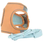 Breathable Traction Rope, Cat Walking Artifact, Reflective Comfort At Night, Soft Tractor Pet - Orange - View 1