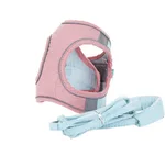 Breathable Traction Rope, Cat Walking Artifact, Reflective Comfort At Night, Soft Tractor Pet - Pink