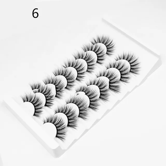 3D Chemical Fiber European And American Thick Multi Layered Natural Eyelashes - Shop at LoveMi