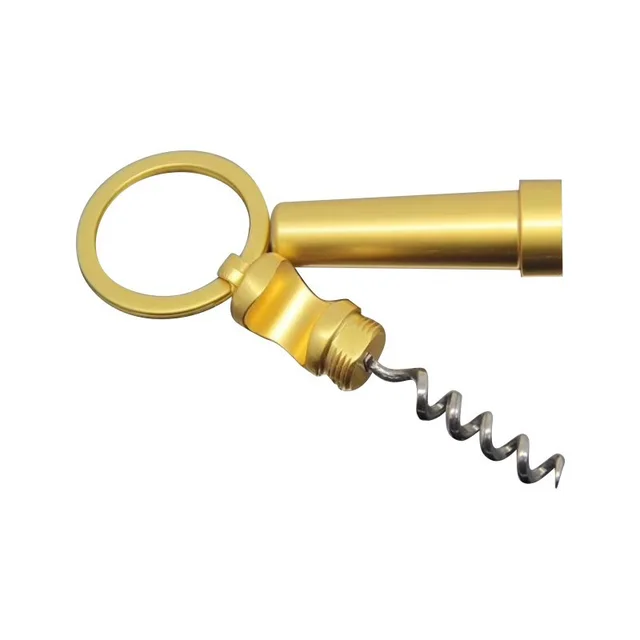 Multifunctional Creative Beer Bottle Opener Keychain Custom Red Wine Mini Bottle Opener Golden - Shop at LoveMi