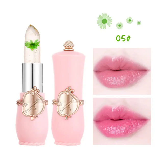 Maymei Moisturizing Lip Balm Dried Flower Color Changing Lipstick 05Color - Shop at LoveMi