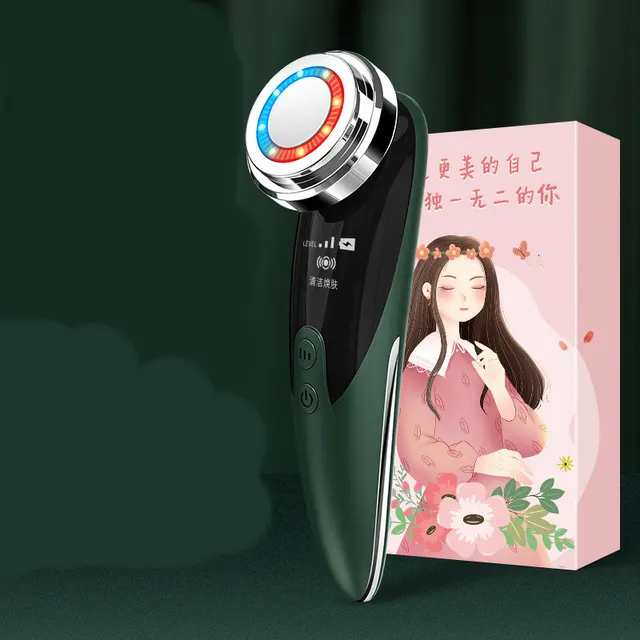 Beauty Importer Skin Rejuvenation Beauty Device Facial Massage Cleaner Green - Shop at LoveMi
