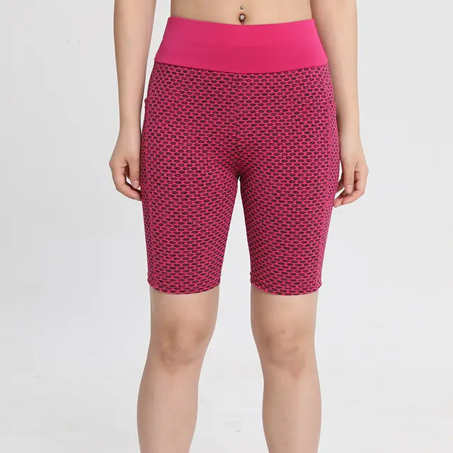 Yoga Pants Women Seamless High Waist Leggings Shaper Breathable Gym Fitness Girl Butt Lifter Push Up Clothing Sports Pant Red - Shop at LoveMi