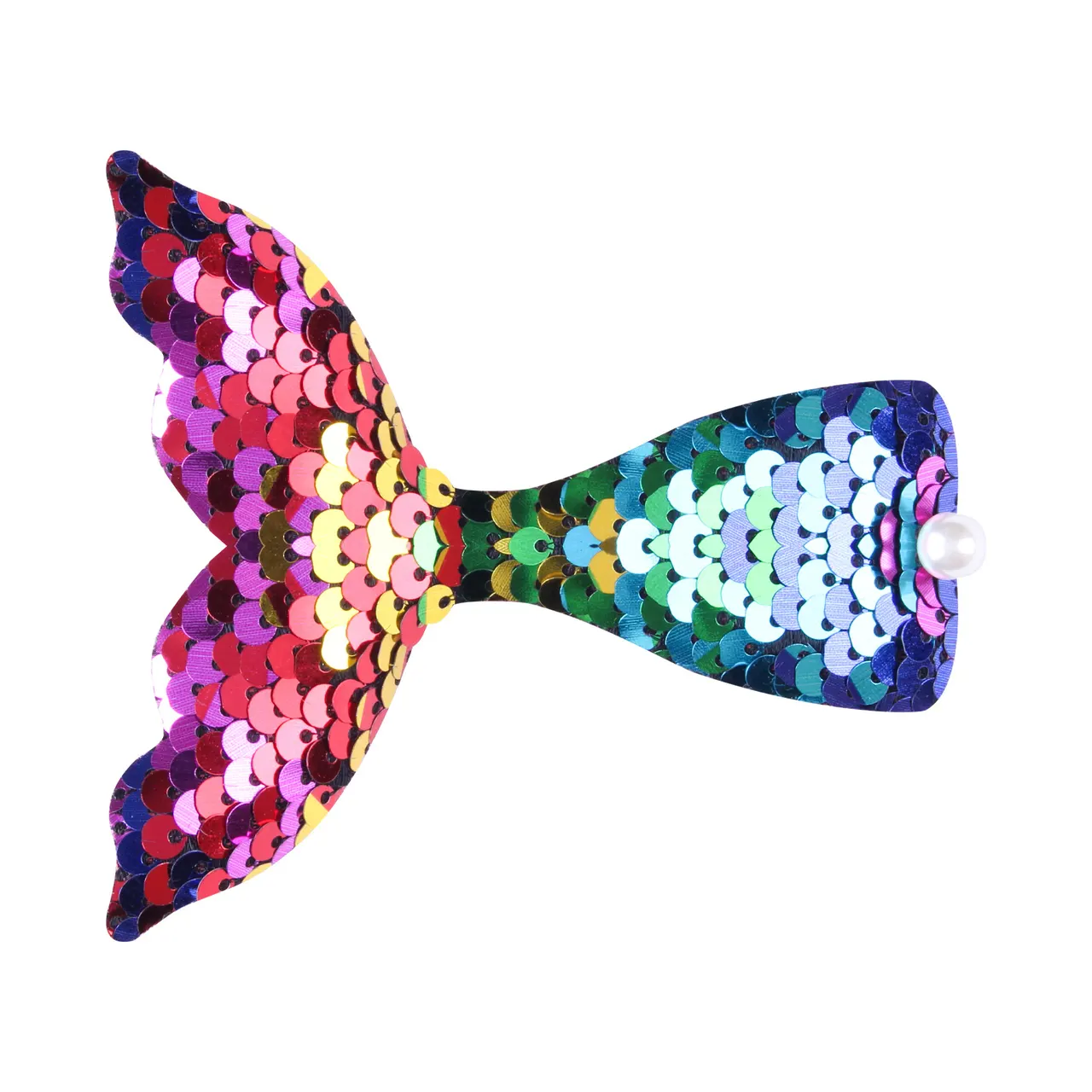 Cute Children Cartoon Flip Sequin Duckbill Clip - Colorful